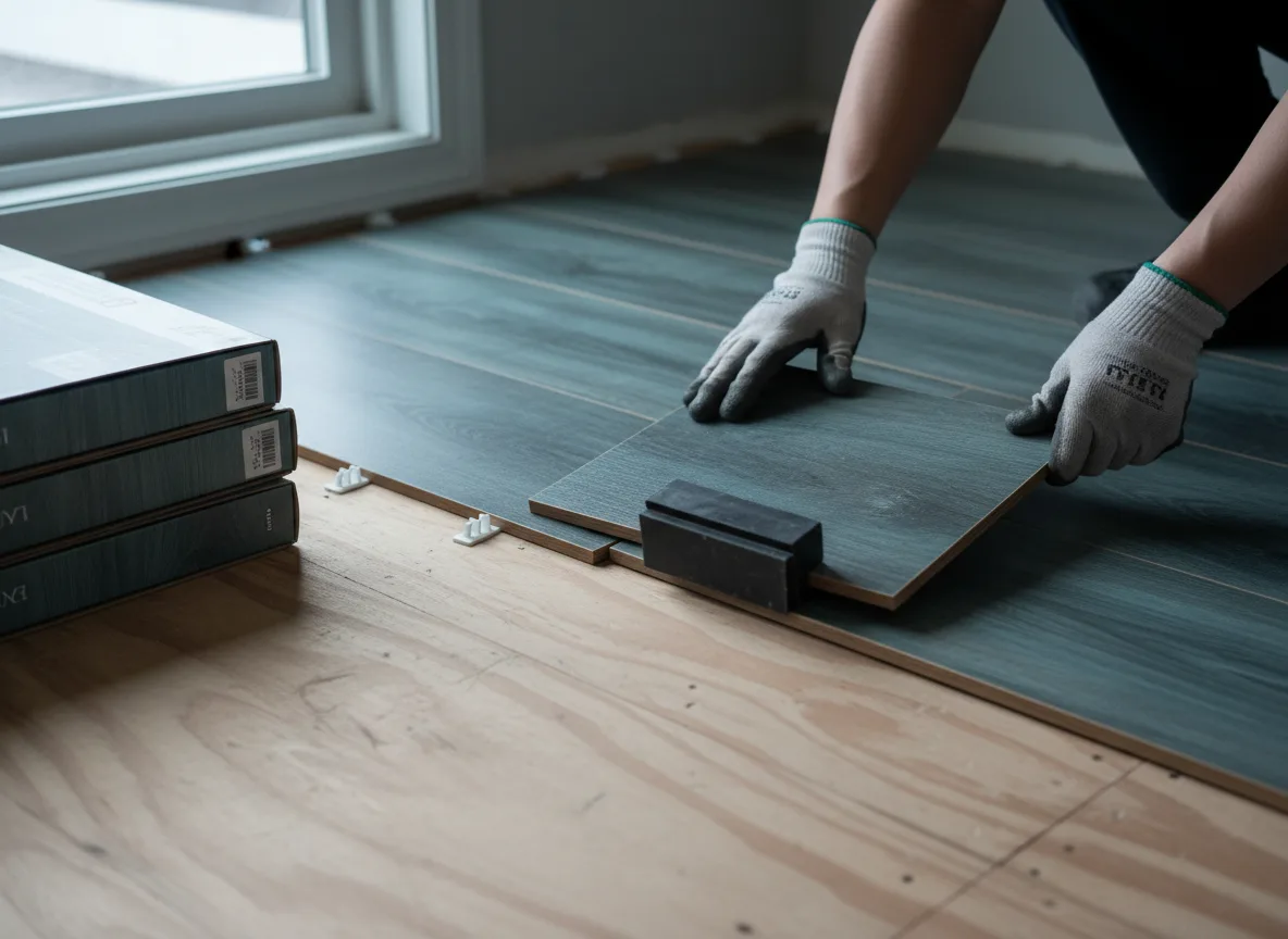 Luxury Vinyl Plank Installation company in Tad, WV